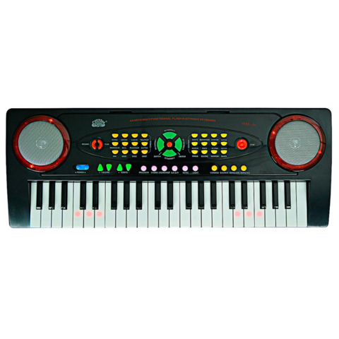 Teclado Infantil Custom Kids 44 Teclas Preto Com Microfone - King Musical -  Instrumentos Musicais e Escola de Música