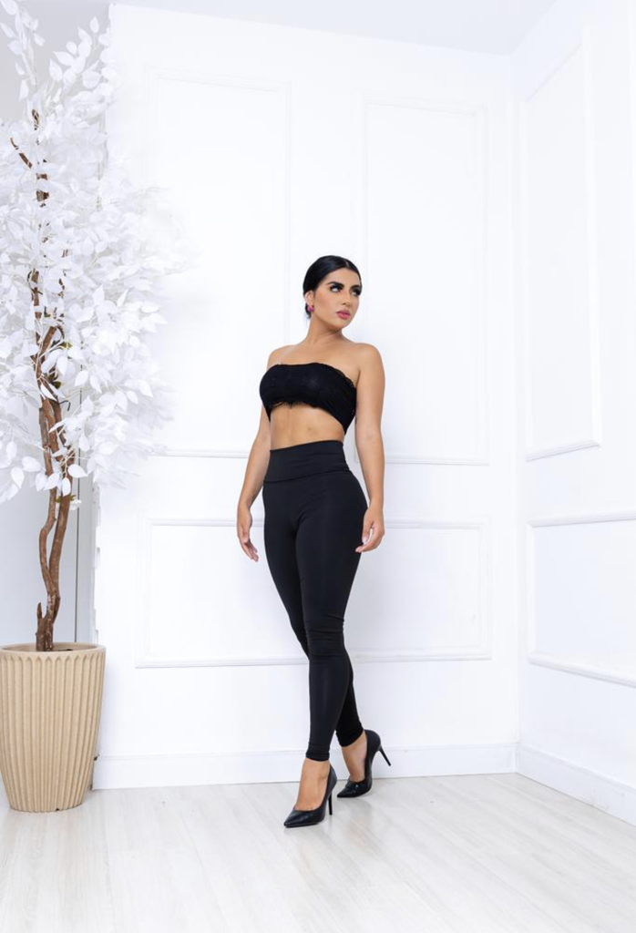 Calça Legging Vinho - Não fica transparente