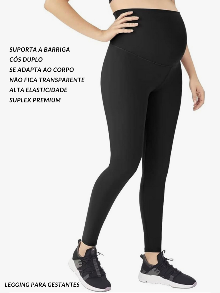Legging cintura alta e moda fitness   - BeFit Vestuário