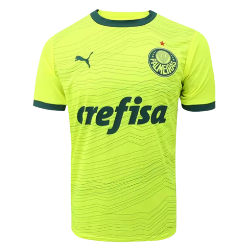 Camisa Palmeiras III 2023/24 - Torcedor Puma Masculina - Verde Limão