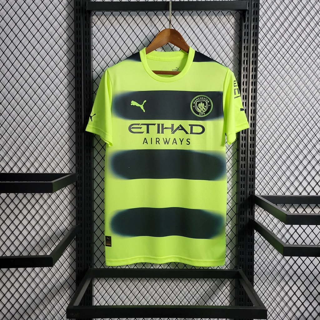 Camisa do Manchester City III 23 Puma Masculina Jogador em