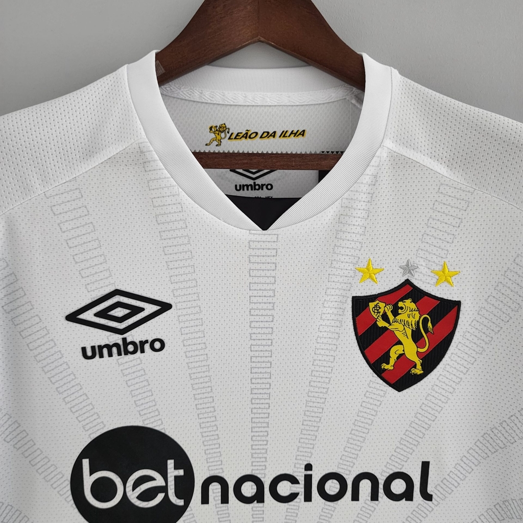 Camisa Sport Recife 1 Home 22/23 Torcedor Umbro Massculina - Vermelho e  Preto