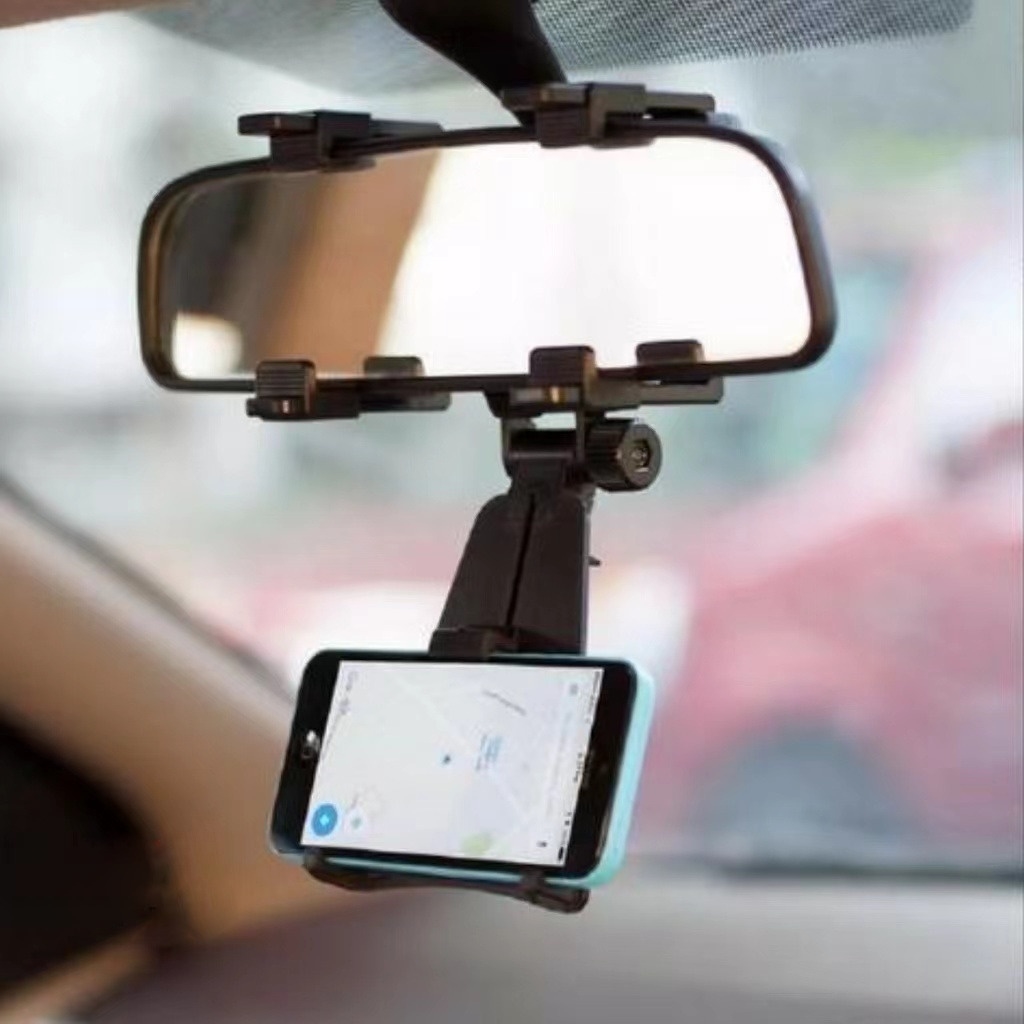 Suporte de telefone para espelho retrovisor para carro, celular e