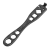 Llave Forjada California Recta - comprar online