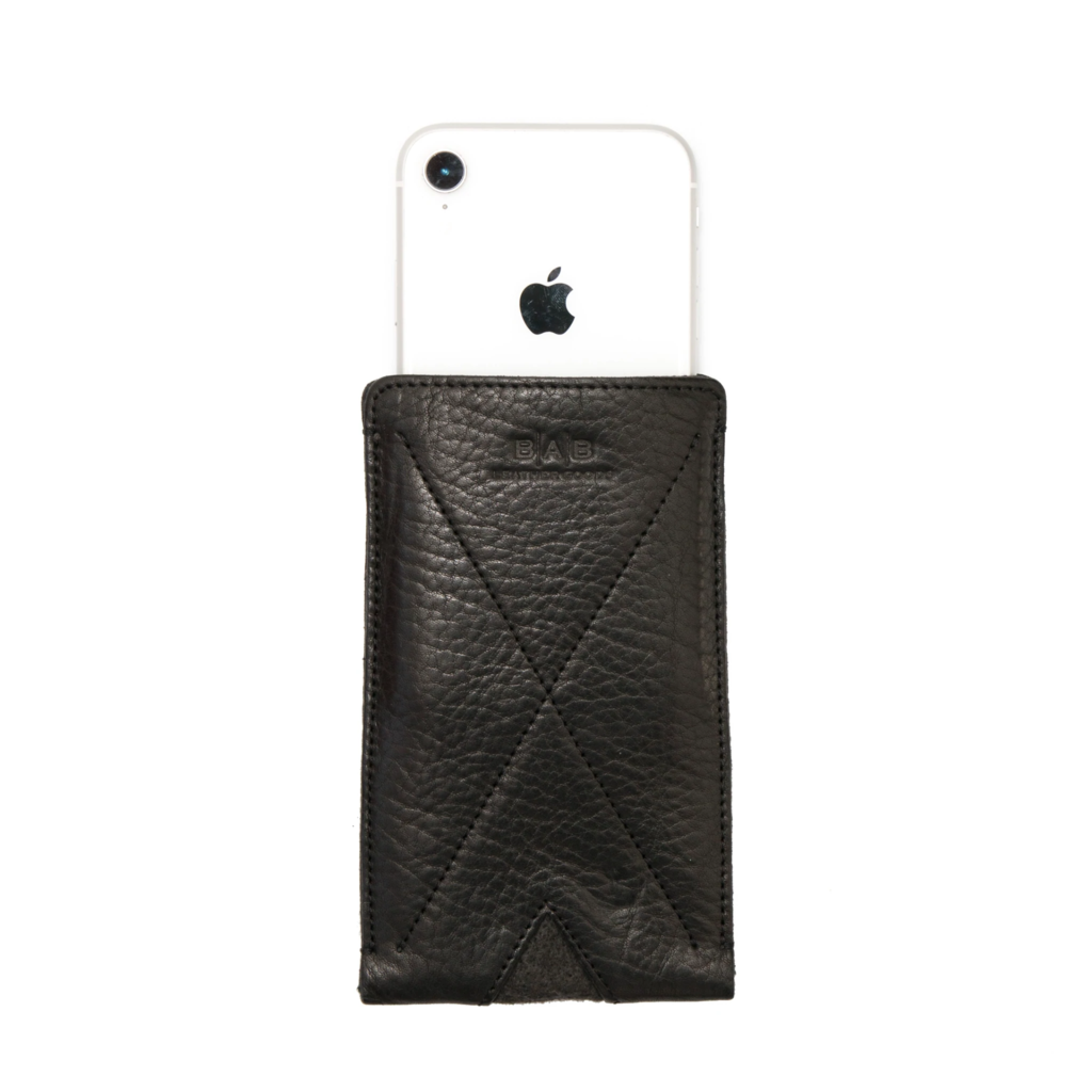 Funda cordón ancho IPHONE Xr NEGRA. - ENVÍO GRATIS