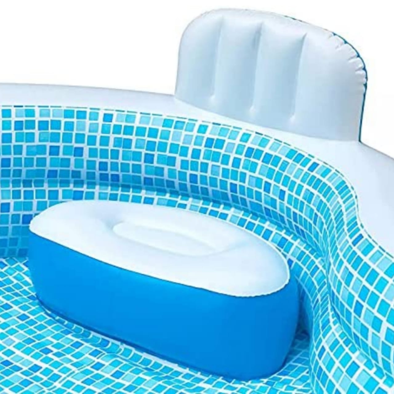 Piscina Familiar Premium com Assento Interno e Encosto