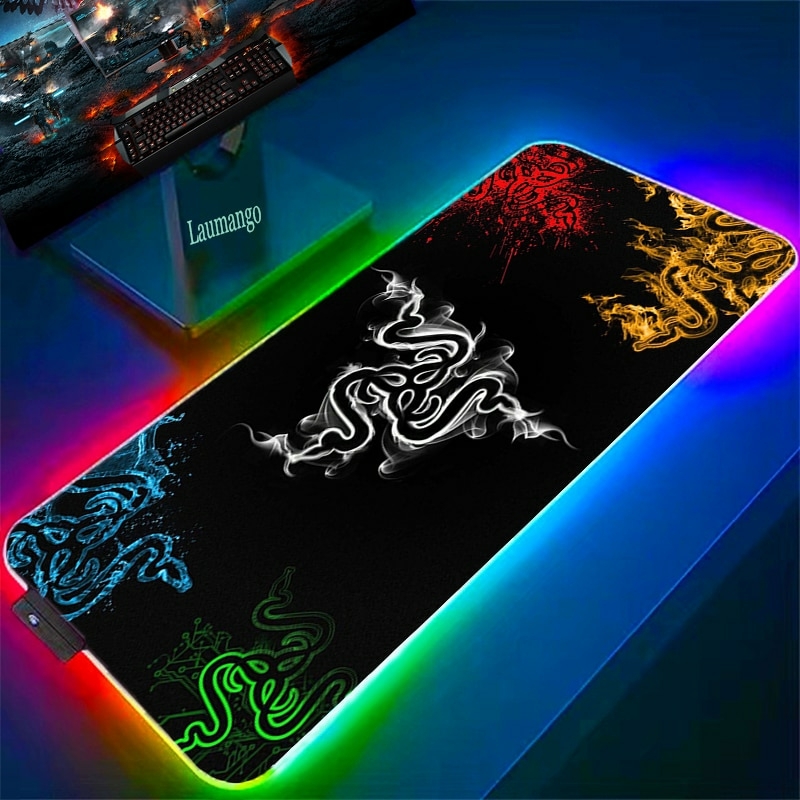 Gaming Mouse Pad Rgb Acessórios Do Computador Xxl