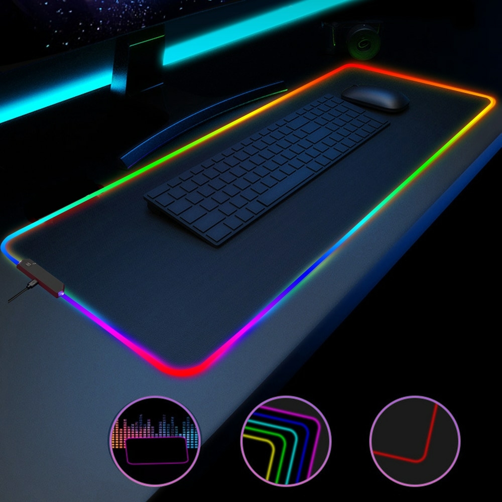 Gaming Mouse Pad Rgb Acessórios Do Computador Xxl