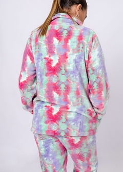Conjunto Pijama Batik Turquesa - Aoni Design Mayorista