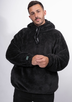 Buzo Canguro Negro