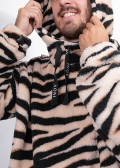 Buzo Canguro Tigre Beige - comprar online