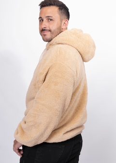 Buzo canguro Beige Claro - comprar online