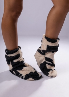 Medias Gardenia Blanco y Negro - comprar online