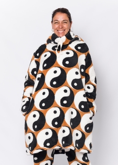 Buzopijama Yin Yang Marron