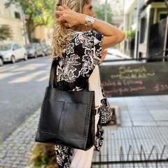 Cartera Yerra | Cuero y tientos