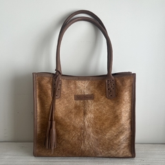 Cartera Holando | Cuero y pelo bayo