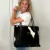 Cartera Alfanje | Cuero y pelo holando