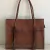 Cartera Palenque | Cuero y trenzados en color chocolate - comprar online