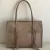 Cartera Palenque | Cuero y trenzados en color visón - comprar online