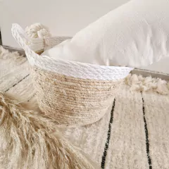 | Canasto Sophi | Blanco & Natural en internet
