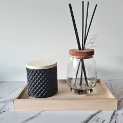 | Vela Tokio | Black & Wood - comprar online