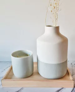 | Vela Tina | Cerámica | Light grey - MUCA | Tienda de Espacios