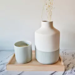| Vela Tina | Cerámica | Light grey