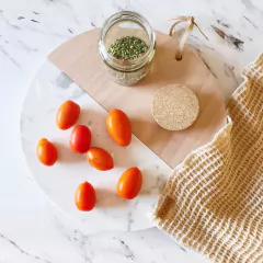 | Tabla Circular | Paraíso & Mármol Carrara