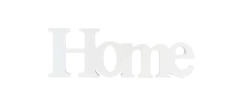 | Palabra HOME | Blanco - comprar online