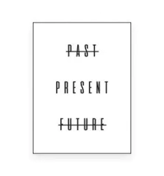 | Cuadro Present | Negro - comprar online