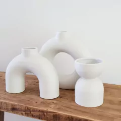 Imagen de | Jarrón Praga | Blanco
