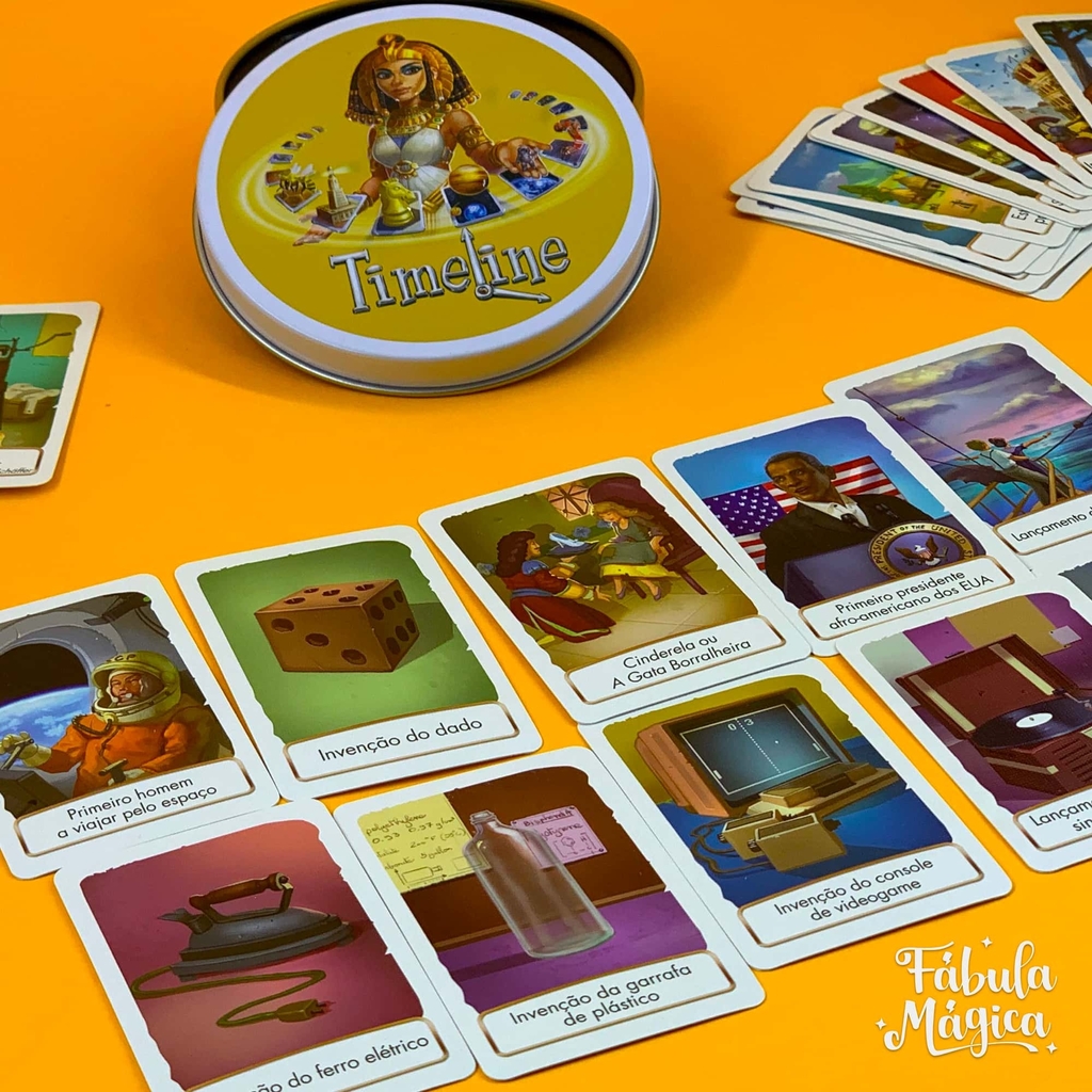 Jogo de Cartas - Timeline Clássico (Blister)