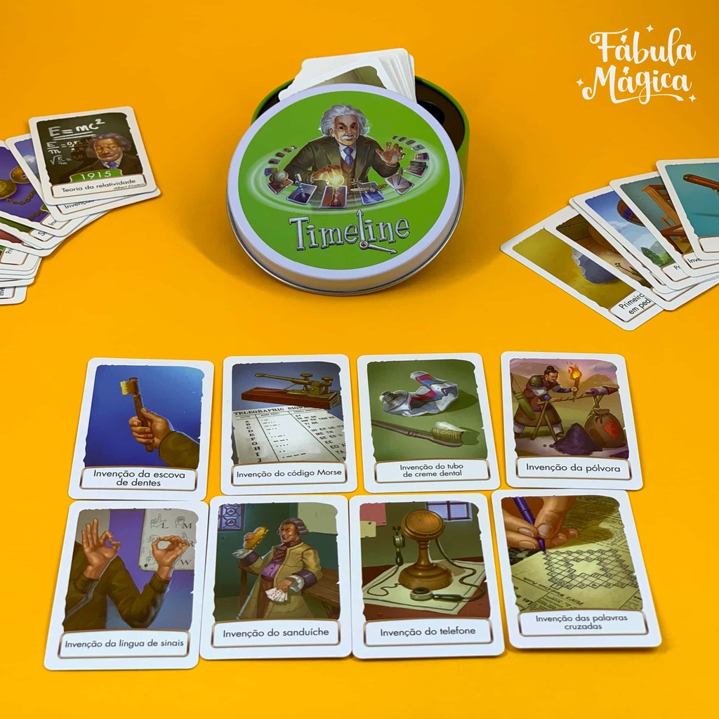 Jogo de Cartas - Timeline Brasil (Blister)