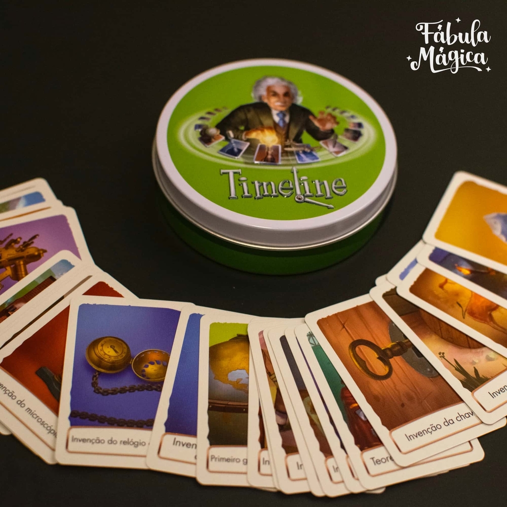 Jogo de Cartas - Timeline Invenções (Blister)