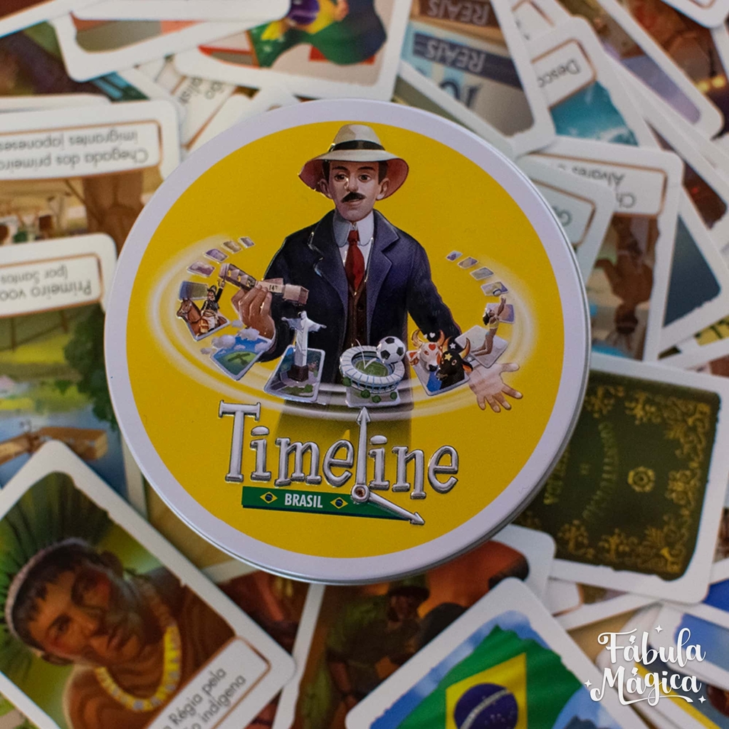 Jogo de Cartas - Timeline Brasil (Blister)