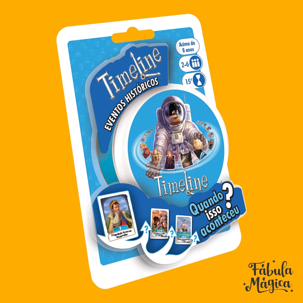 Jogo de Cartas - Timeline Brasil (Blister)