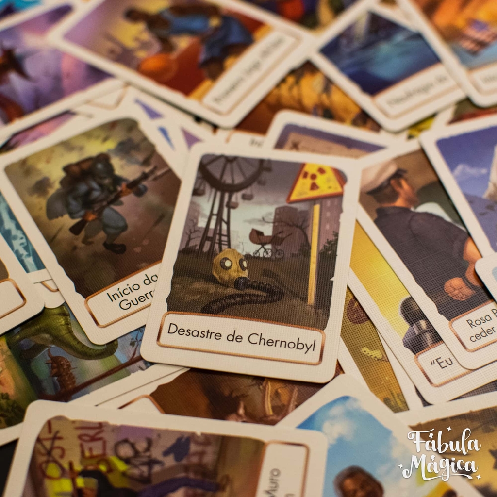 Jogo de Cartas - Timeline Brasil (Blister)