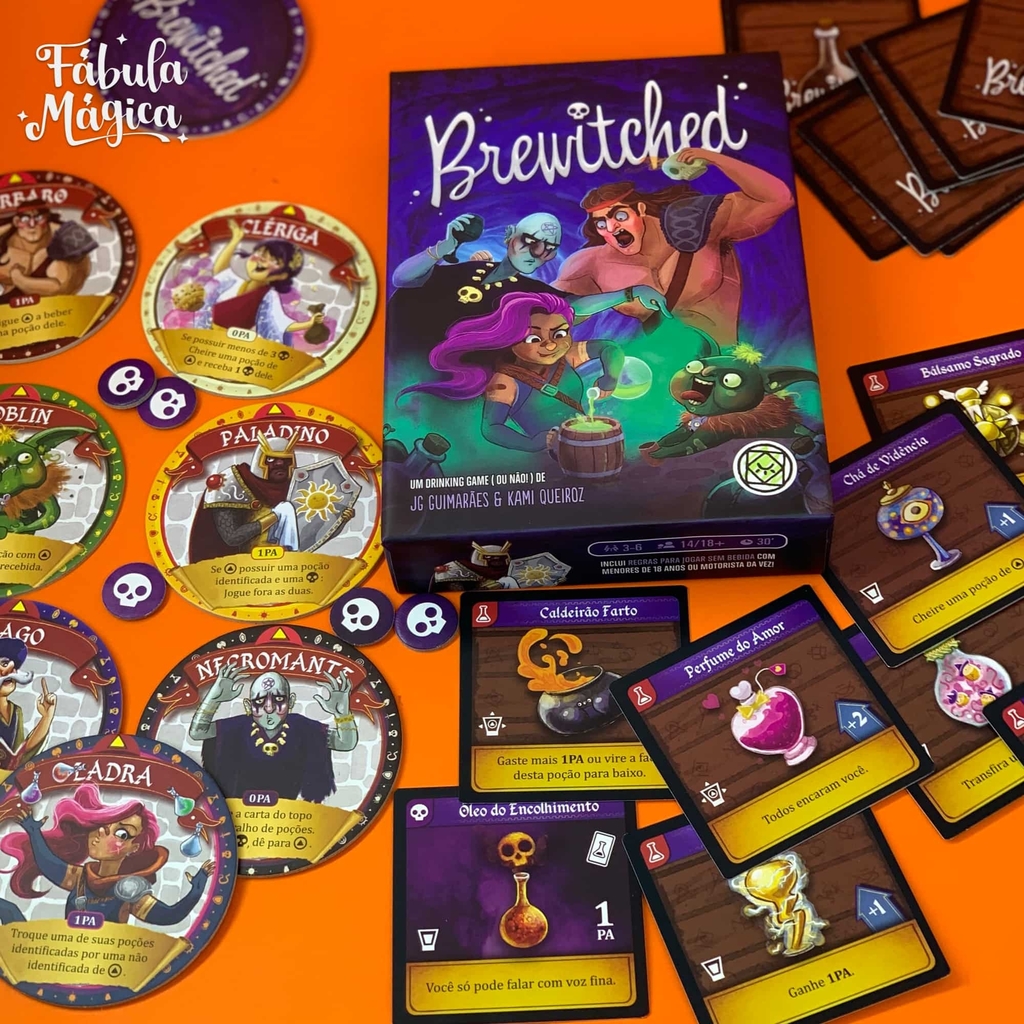 Jogo de Cartas - Brewitched