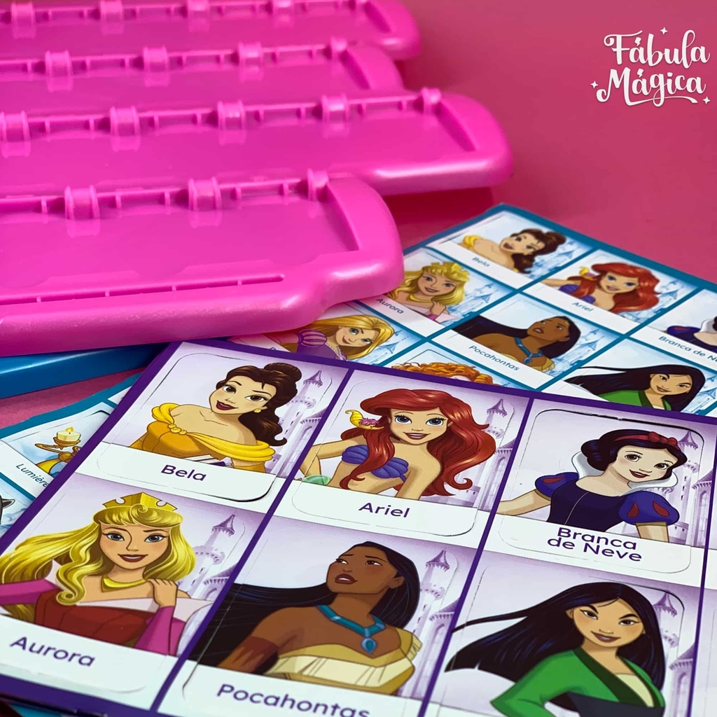 Jogo Cara a Cara Princesas Disney - Patota Brinquedos