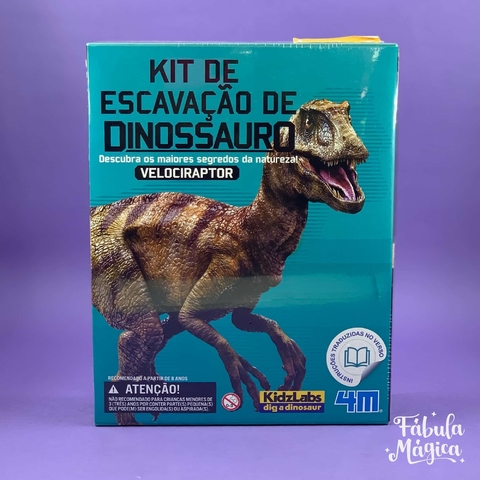 Kit de Escavação Esqueleto Tiranossauro Rex - Majoca Colorê