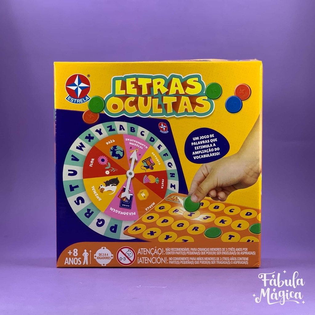 Jogo Educativo - Letras Ocultas