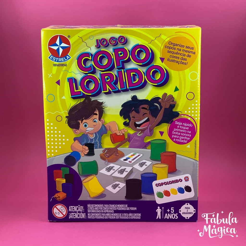 Jogo Copolorido Estrela - 1001603100145