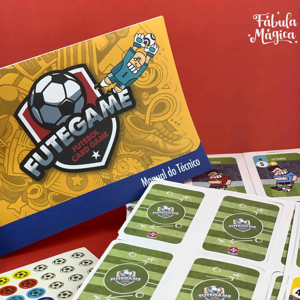 Jogo Futegame Cartas Jogador Técnico De Futebol Card Game