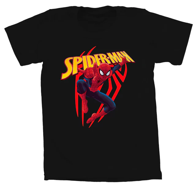 Remera Estampada Hombre Araña Spiderman