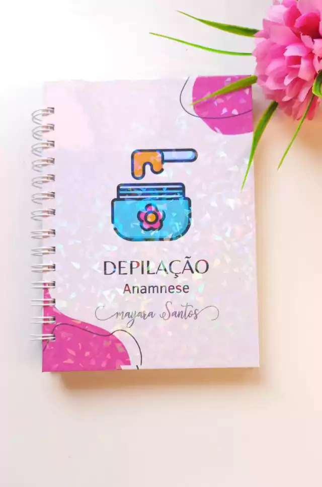 Caderno De Anamnese Para Epiladora Mari Brindes Bangu 5437