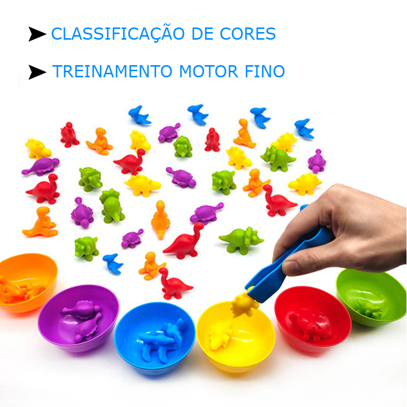 Jogo Familiar de Classificação de Cores, Jogo de Correspondência