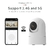 câmera ip 5g wifi monitor de bebê 1080p, mini câmera de segurança interna - loja online