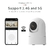 câmera ip 5g wifi monitor de bebê 1080p, mini câmera de segurança interna - LSI INFOTECH