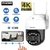 Câmera IP Wi-Fi PTZ híbrida ao ar livre com zoom 8x e detecção humana! - comprar online
