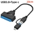Imagem do Cabo USB C SATA 3 Sata para USB 3.0 Cabo adaptador até 6 Gbps